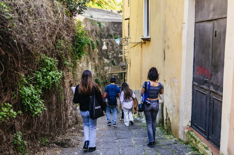 Naples: Panoramic Walking Tour with Funicular - Petraio stairs: the skyline moment with Mount Vesuvius