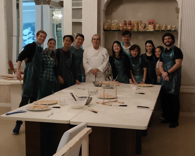 Naples: Pasta Making Class with Starter and Drink - Your start to the meal: apron on, welcome appetizer, one included drink