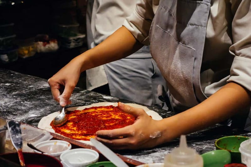 Naples: Premium Pizza-Making Class at a Pizzeria - The dough starts with four ingredients, not magic