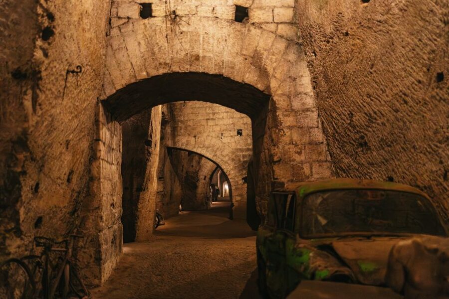 Naples: The Bourbon Tunnel Guided Tour with Entrance Ticket - The Bourbon Tunnel’s strange origin, and why it matters