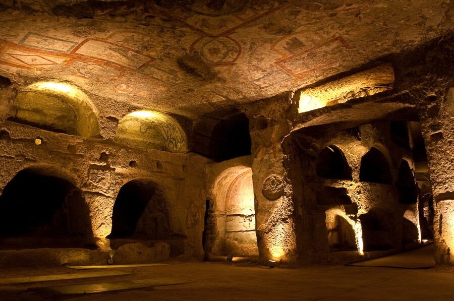 Naples: The Holy Mile 3-Hour Guided Tour - Santa Maria della Sanità Basilica: frescos, mosaics, and meaning (about 40 minutes)