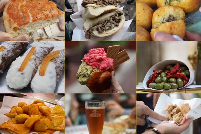 Night Street Food Tour of Palermo with a Local -For real foodies! - What You Eat and Drink: Arancini, Fried Street Classics, and Dessert