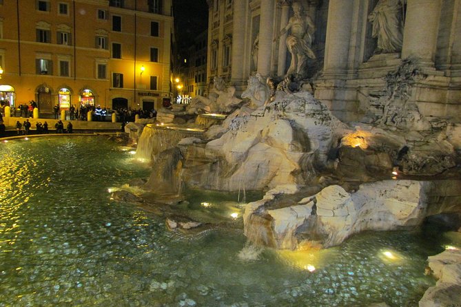 Night Tour of Rome with Local Pizza Dinner and Gelato Experience - Trevi Fountain and St. Peter’s area: the big finish