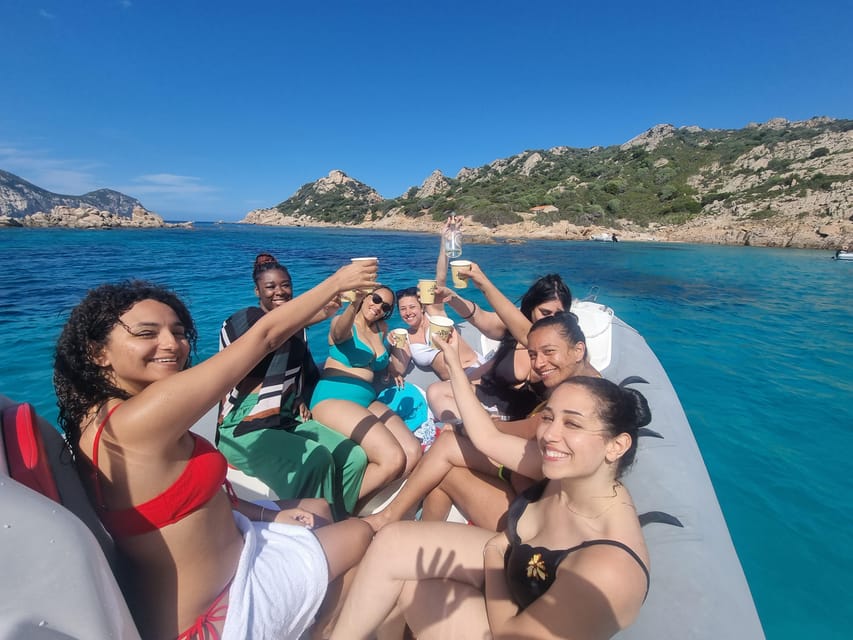 Olbia: Dolphin Watching & Swim and snorkel in Capo Figari - Speedboat Stretch and Coastline Views Near Figarolo