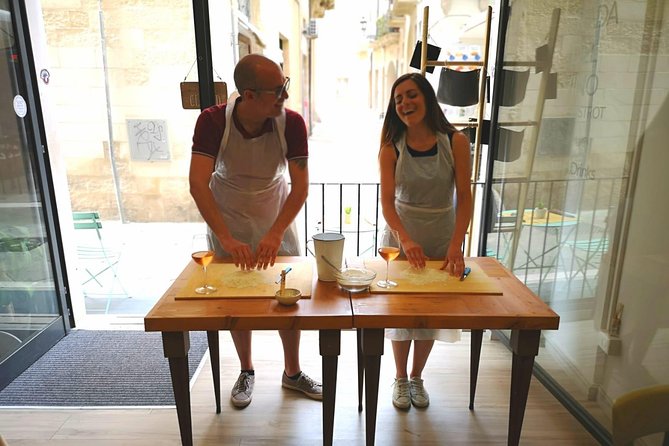 Orecchiette Cooking Class and Wine Pairing in Lecce - The wine pairing lesson: four Puglia wines with real logic