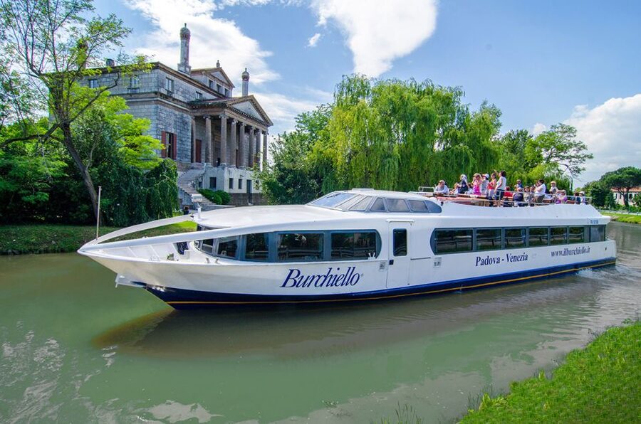 Padua to Venice Boat Cruise of the Brenta Riviera - Villa Widmann at Mira, an 18th-century mansion with a Persian link