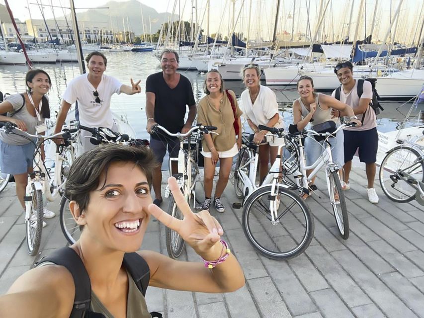 Palermo: Guided Bike Tour with Street Food Tasting - Key highlights worth your time