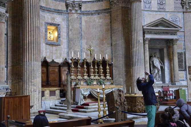 Pantheon Elite Guided Tour - Rome's Iconic Ancient Temple - Stop 1 inside for the Pantheon’s Rome-to-Christian story