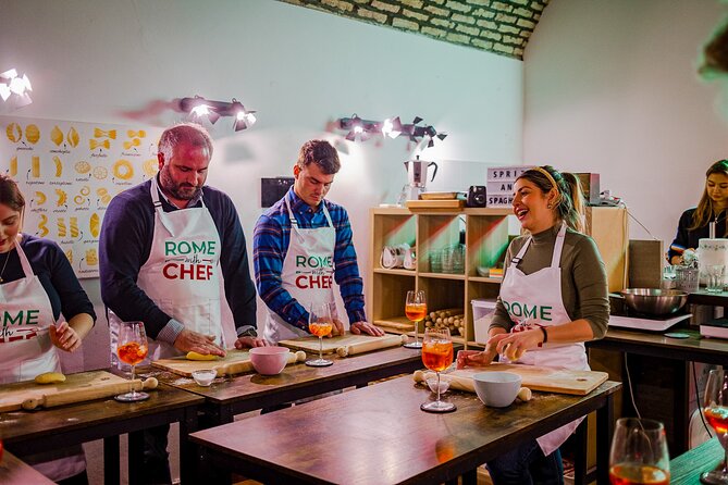 Pasta Cooking Class Near the Colosseum with 3 Spritz Cocktails - The Real Secret Ingredient: Hosts, Music, and Group Energy
