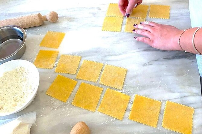 Pastamania - Florence Pasta Making Class - Ravioli Filling: Parmigiano, Ricotta, Nutmeg, and Butter Sage