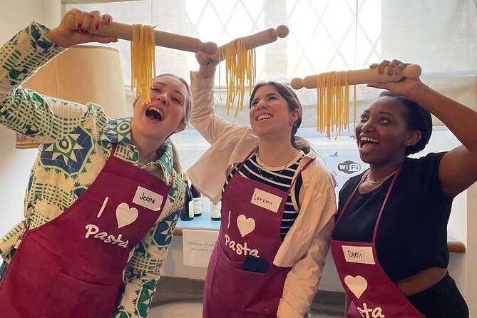 Pastamania - Florence Pasta Making Class - The Meal You Earn: Tomato Sauce, Wine, and Salame al Cioccolato