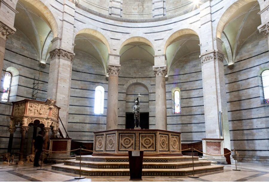 Pisa: Baptistery and Cathedral Ticket with Audio Guide - Cathedral of Pisa: The 12th-Century Facade and Romanesque Architecture at Your Pace