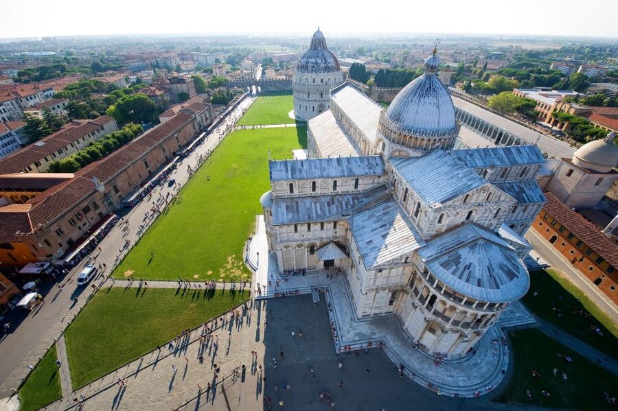 Pisa: Guided Walking Tour with Optional Leaning Tower Ticket - Cathedral First: Romanesque Details You Can Actually See