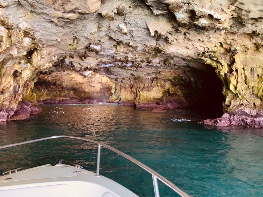 Polignano a Mare: Cave Boat Tour with Aperitif - Cave stops you will recognize, and what each one is good for