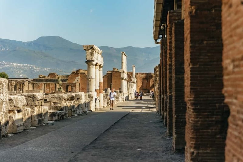 Pompeii: Archaeological Park Tour with Ticket on request - Walking the Roman streets: houses, everyday items, and the city feeling