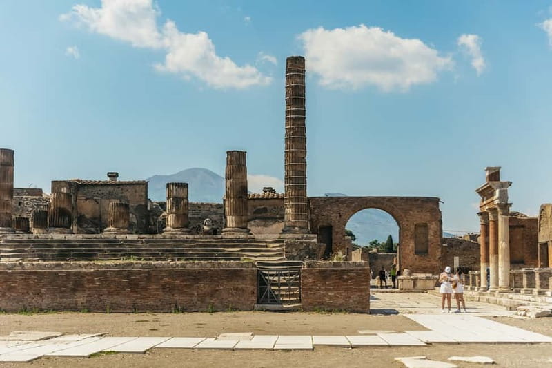 Pompeii: Archaeological Park Tour with Ticket on request - Where Romans gathered: amphitheater, small theater, and public gymnasium