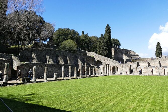 Pompeii Ruins Half-Day Tour from Sorrento with Guide - Getting to Pompeii in a shared air-conditioned van