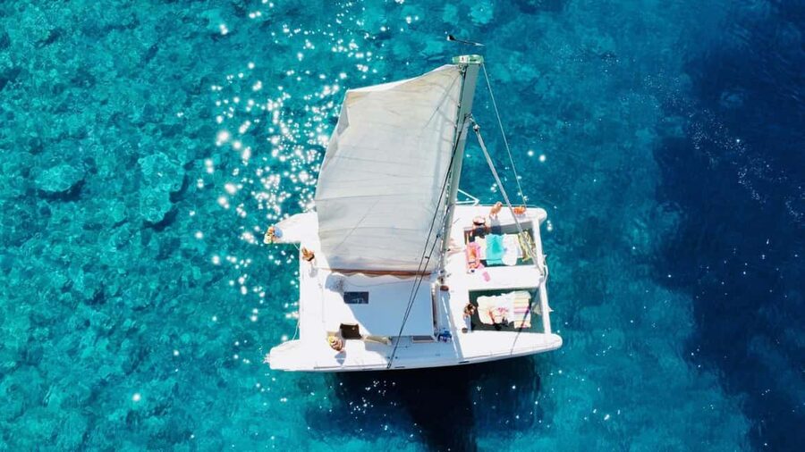 Porto Conte: Half-day catamaran tour with aperitif - Key things to know before you go