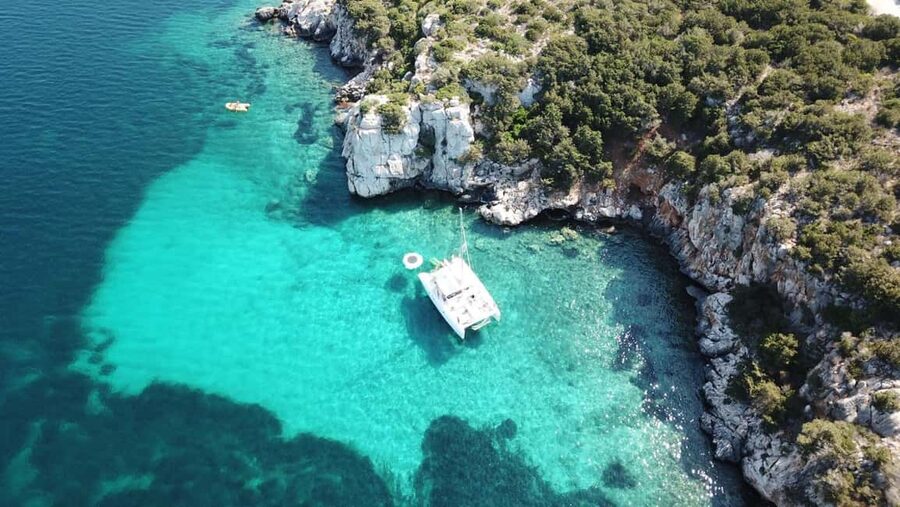 Porto Conte: Half-day catamaran tour with aperitif - Where the tour starts, and how to find the pier fast