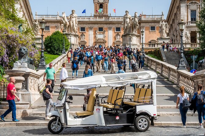 Private: 3 hours ETuk Tour in Rome - Meeting at Laterano, ending at Piazza Venezia