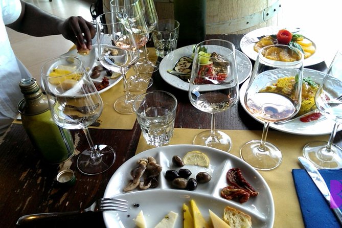 Private 6-Hour Tour of Three Etna Wineries with food&wine tasting - Stop three: red and white wines with cheeses, meats, and olive oil