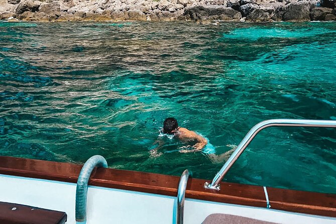 Private Boat Tour of Capri - Coral Cave and the Red Color at Sea Level