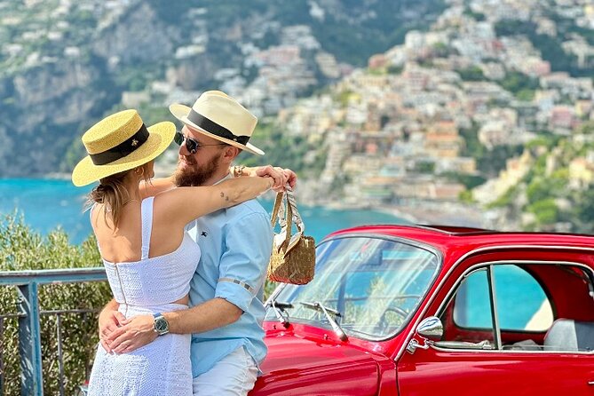 Private Photo Tour on the Amalfi Coast with Fiat 500 - Praiano stop: a calmer feel with the same Gulf views
