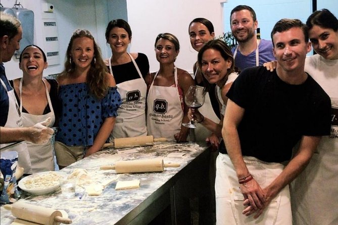 Private / Small Group at "Quanto Basta" School in Sorrento center - Hands-On Lessons: Handmade Pasta, Classic Mains, and the Tiramisu Finish