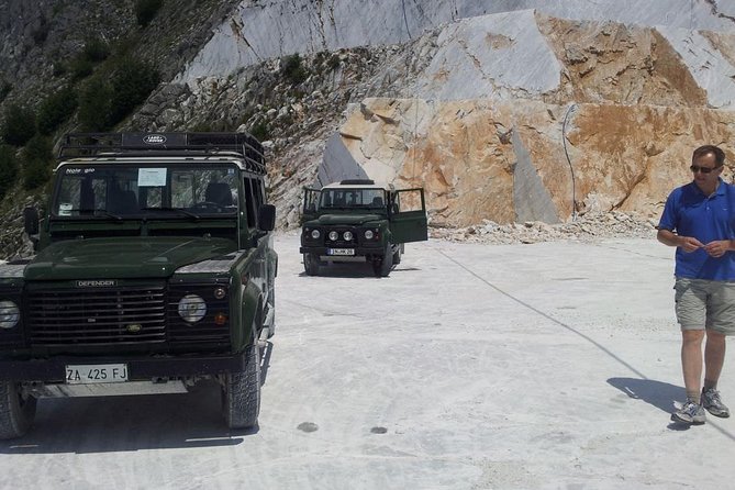 PRIVATE tour in Carrara marble quarries with 4x4 vehicles - Inside the Mines, Where Marble Extraction Becomes Real