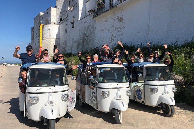 Private Tour of the Medieval Village of Ostuni by Tuk Tuk - Photo stops, the cathedral area, and viewpoint roulette