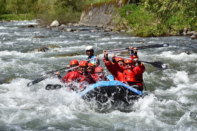 Rafting Family - Rafting the Noce River in Val di Sole, starting by San Michele Castle