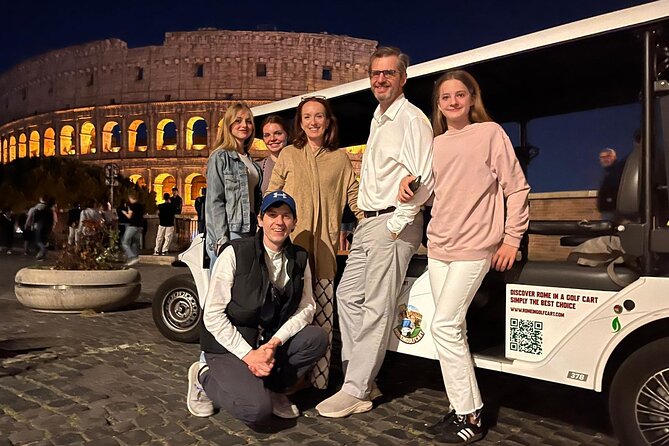 Rome 2 hour Golf Cart night tour with Hotel Pickup - Key points that make this tour work