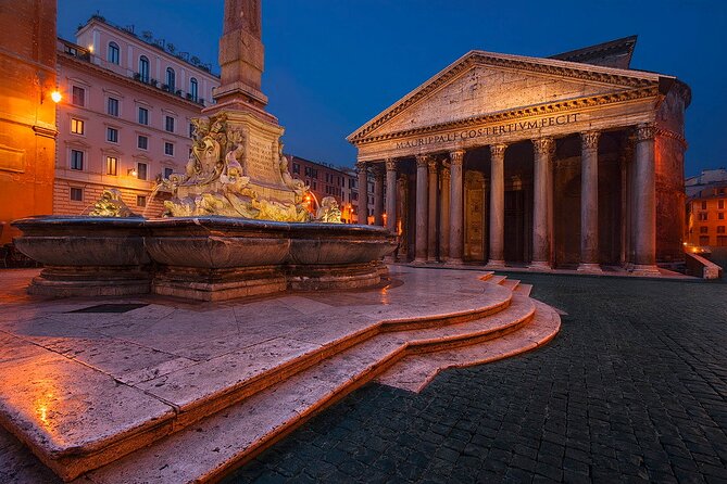 Rome 2 hour Golf Cart night tour with Hotel Pickup - Trevi Fountain at night, plus the advantage of seeing it from the cart