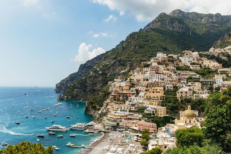 Rome: Amalfi Coast & Positano Day Trip with Coastal Cruise - When the coastal cruise runs, you get the best views for the least effort
