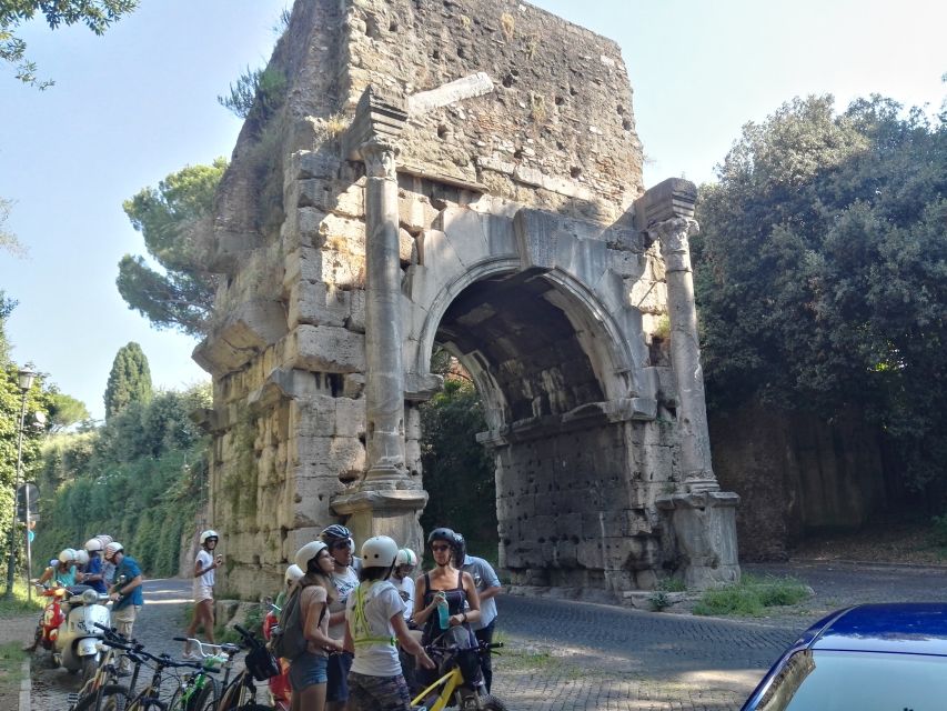 Rome: Appian Way Aqueducts Bike Tour (UPG Catacombs & Lunch) - Key things to know before you book