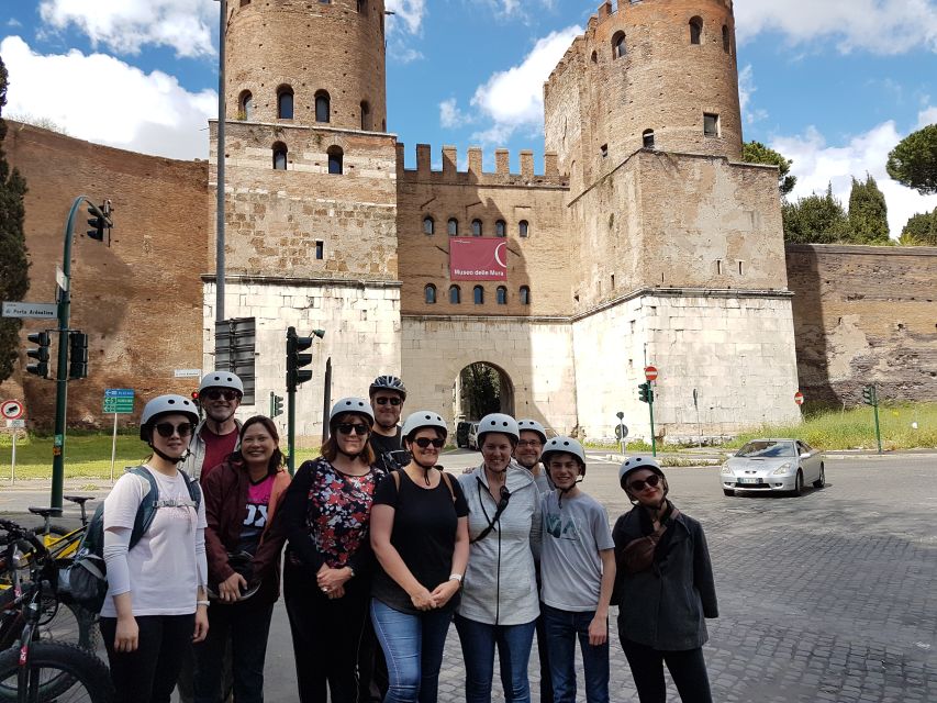 Rome: Appian Way Aqueducts Bike Tour (UPG Catacombs & Lunch) - Caffarella Park and Ninfeo di Egeria: where the route turns green