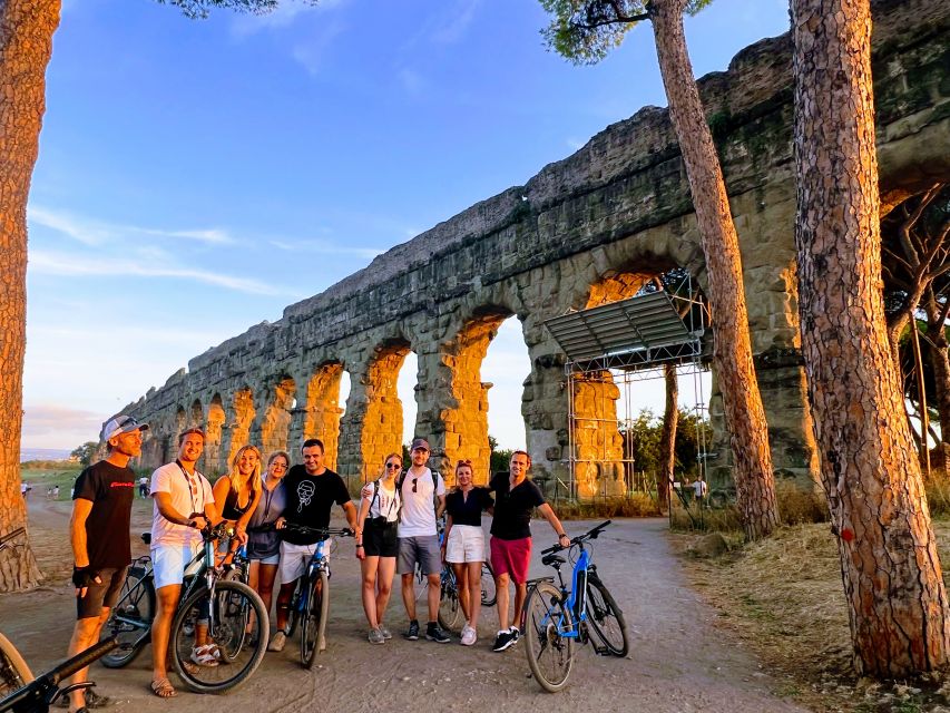 Rome: Appian Way & Catacomb Sunset E-bike Tour with Aperitif - First up: where you meet and how the ride actually starts