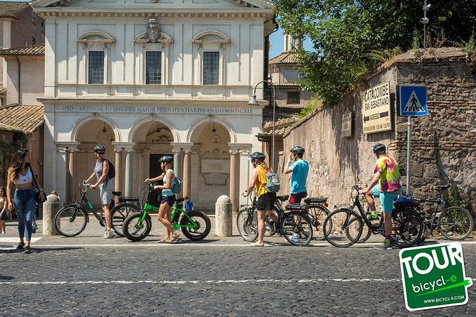 Rome:Appian Way E-bike Tour, Catacombs, Aqueducts & Transfer - Getting to the ride: Private shuttle, Viale Aventino, and the Bike Adventure pickup
