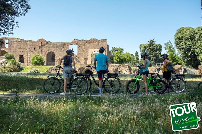 Rome:Appian Way E-bike Tour, Catacombs, Aqueducts & Transfer - Photo stops that are worth it: Circus of Maxentius and the Tomb of Cecilia Metella