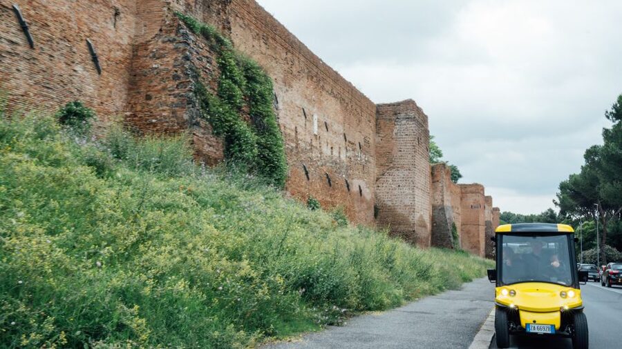 Rome: Appian Way Golf Cart Tour with Roman Catacombs Entry - Key highlights you should not miss