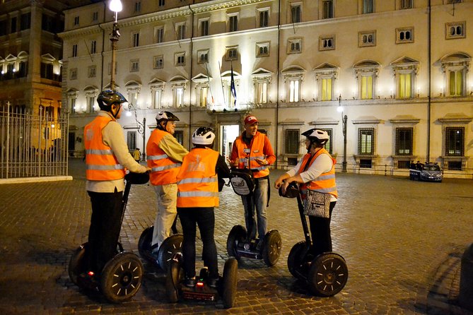 Rome at Night Segway Small Group Tour - Piazza Navona at night: the Four Rivers story in 10 minutes