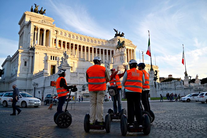 Rome at Night Segway Small Group Tour - Trevi Fountain glowing after dark: photos without the scramble