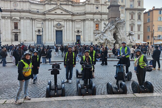 Rome at Night Segway Small Group Tour - Chiesa di Sant’Ignazio di Loyola: the 3D trick explained outside