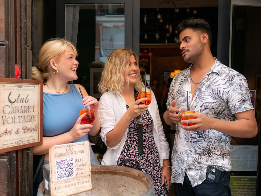 Rome: Bar Crawl with Local Guide & Drinks - The drinks: what you get, what to order, and how to pace yourself