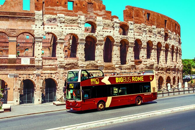 Rome: Big Bus Hop-on, Hop-off Open-Top Sightseeing Tour - Price and ticket value, 3, 24, 48, or 72 hours