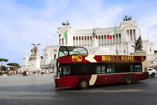 Rome: Big Bus Hop-on, Hop-off Open-Top Sightseeing Tour - What is actually included, and what you need to bring