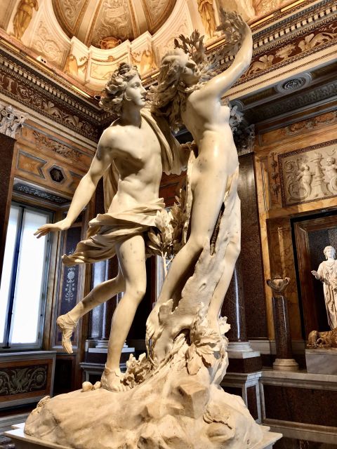 Rome: Borghese Gallery Entry Ticket & Optional Guided Tour - Sculptures, Paintings, and the Intimate Viewing Pace