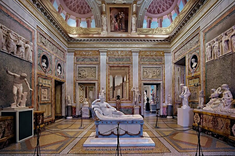 Rome: Borghese Gallery Guided Tour with Skip-the-Line Ticket - Antiquities, Including the Gladiator Mosaic from 320 to 330 AD