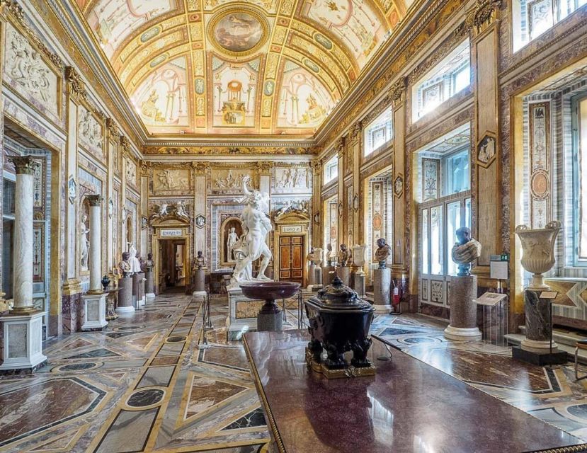 Rome: Borghese Gallery Guided Tour with Tickets - Roman mosaics and decorative arts: what you notice when the art historian guides you