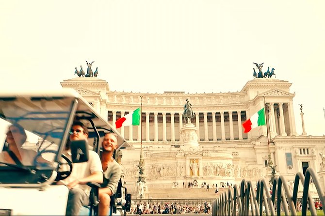 Rome by Golf Cart Private Tour: Beyond the Landmarks - Pickup, timing, and how the route gets built